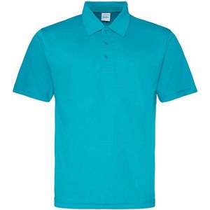 Just Cool - Cool Polo - Turquoise Blue maat XL
