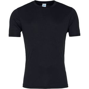 Herensportshirt 'Cool Smooth' Jet Black - S