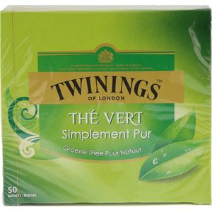 Twinings Groene Thee Doosje met 50 Theezakjes
