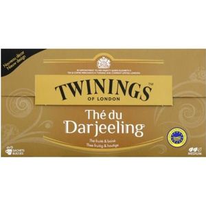 Twinings Thee Darjeeling 25 zakjes