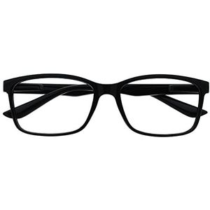 La Société Lunettes De Lecture Noir Lecteurs Grand Designer Style Hommes R83-1 +2,00
