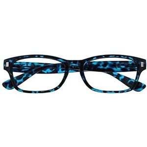 The Reading Glasses Leesbril Blauw Schubben Lezers Mannen Vrouwen R10-3 +2,50