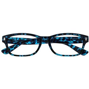 The Reading Glasses Leesbril, blauw, schildpad, leesbril, mannen en vrouwen, R10-3 +3,00