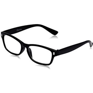 The Reading Glasses Bedrijf Zwart Grijs Lezers Waarde 2 Pack Mens Womens RR77-17 +1.50