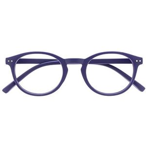 Opulize Zen Leesbril Glad Mat Paars Klein Mannen Vrouwen Scharnieren Met Veer R24-5 +1,50