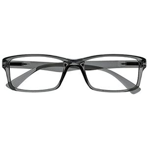 The Reading Glasses Company Grijs in de buurt van korte ziende afstand bril voor bijziendheid Designer stijl Mens Womens M92-7 -1.50, grijs