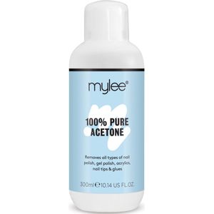 Mylee 100% Pure Aceton 300 ml - Gelnagellakremover voor UV/LED-Manicure
