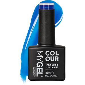 Mylee Gel Nagellak 10ml [Blue Lagoon] UV/LED Gellak Nail Art Manicure Pedicure, Professioneel & Thuisgebruik [Neons Range] - Langdurig en gemakkelijk aan te brengen