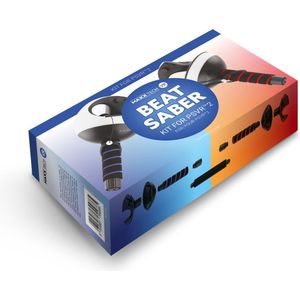 Maxx Tech Psvr2 Beat Saber, Accessoires VR + AR, Wit, Rood, Blauw, Zwart