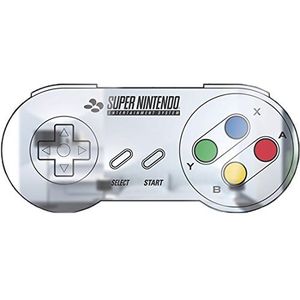 Nintendo SNES Controller Spiegel, meerkleurig, 29,6 x 62,9 x 2 cm