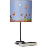 Paladone Nintendo Lamp NES Super Mario bedrukt, van 100% kunststof, in geschenkverpakking. Wit