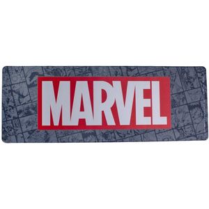 XXL muismat & toetsenbord voor stripfans – Marvel-logo – officieel gelicentieerd product – Verhoog je comfort op je computer – 79 cm x 30 cm