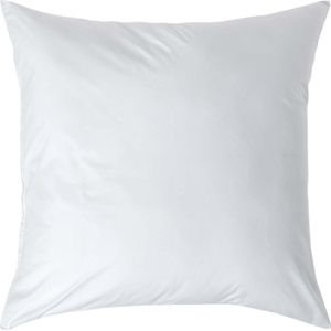 Homescapes kussensloop 80 x 80 cm - Wit, 100% Egyptisch katoen, draaddichtheid 200