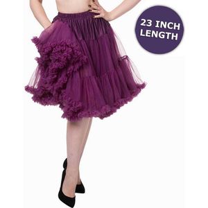 Dancing Days - Starlite Petticoat - Vintage - XL/XXL - Paars