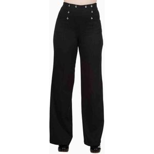 Dancing Days - STAY AWHILE Wijde broek - XS - Zwart