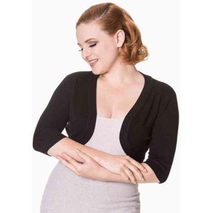 Dancing Days - Bolero - Zwart - 60% Viscose, 20% Polyamide, 20% Elastaan