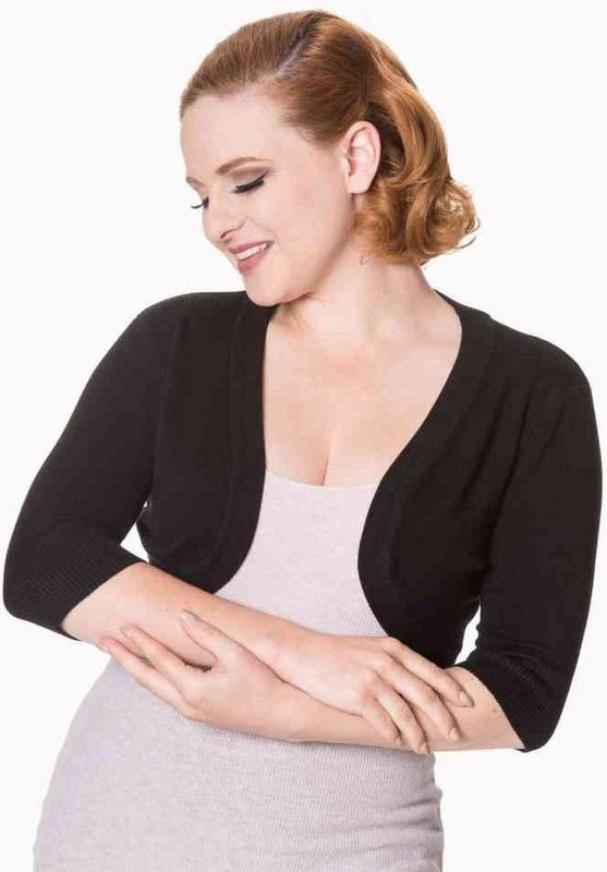 Hudson - Bolero - Warm - Stretchy Rayonmix - 1/2 Mouwtjes