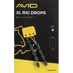 Avid Carp Terminal Tackle XL Rig Drops (8 pcs) Default