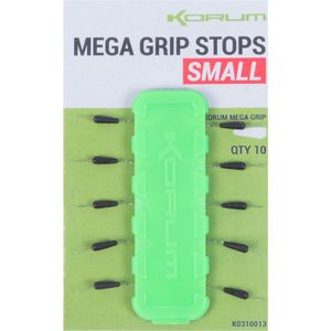 Korum Mega Grip Stops (10 pcs) - Maat : Small