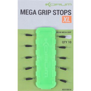 Korum Mega Grip Stops (10 pcs) - Maat : Xlarge