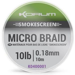 Korum Smokescreen Micro Braid 10m 0,25 mm 20 lbs