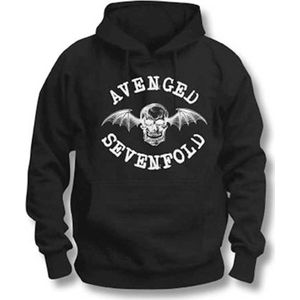 Avenged Sevenfold - Logo Hoodie/trui - XXL - Zwart