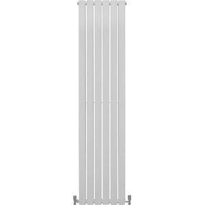 Design Radiator Sierradiator Verwarming - Wit - 1800 mm x 420 mm - Inclusief Schoonmaakborstel + Bevestigingsset - Plat Horizontaal