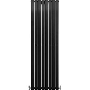 Design Radiator Sierradiator Verwarming - Mat Zwart - 1800 mm x 560 mm - Inclusief Schoonmaakborstel + Bevestigingsset - Plat Horizontaal