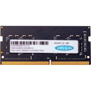 Origin Storage 8GB DDR4 3200MHz SODIMM 1RX8 Non-ECC 1.2V, 8 GB, 1 x 8 GB, DDR4, 3200 MHz, 260-pin SO-DIMM