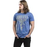 Nirvana Heren Tshirt- In Utero Blauw