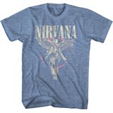 Nirvana Heren Tshirt- In Utero Blauw
