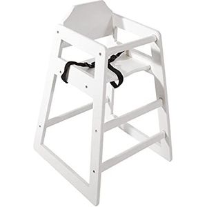 Bolero Hoge stoel van hout, antiek wit, 500 x 505 mm