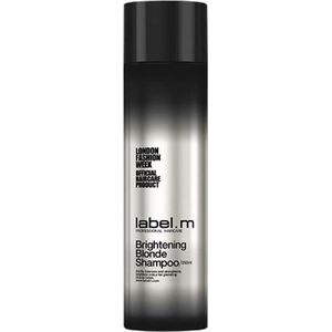 Label.M Brightening Blonde Shampoo-250 ml - vrouwen - Voor Gekleurd haar