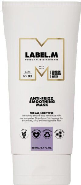 Label.m - Anti-Frizz Smoothing Mask - Haarmasker - 200ml - Vegan - Sulfaatvrij