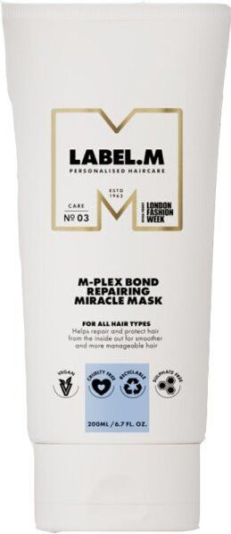 Label.M M-Plex Bond Repairing Miracle Mask - Haarmasker beschadigd haar
