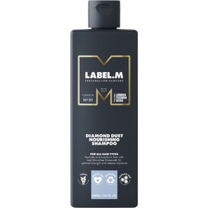 Label.M Diamond Dust Nourishing Shampoo - 300 ml - Normale shampoo vrouwen - Voor Alle haartypes