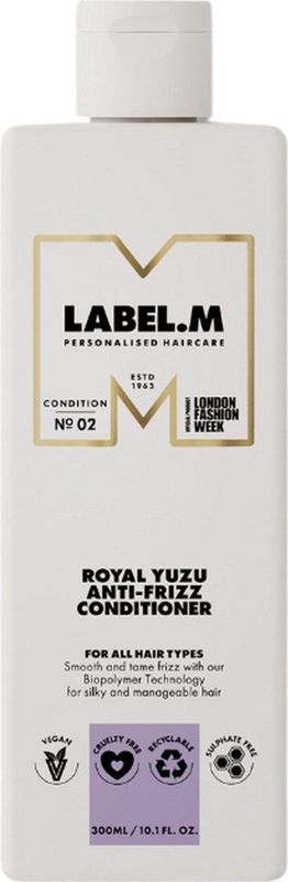 Label.M Royal Yuzu Conditioner - Anti-Frizz - Aloë-Extract - Jojoba-Olie