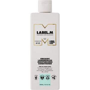 Label.M - Lemongrass Organic Moisturising Conditioner - Hydraterend - 100% Vegan