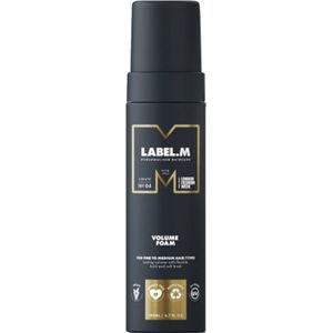 Label.M - Volume Foam - Styling Mousse - Vrij van Sulfaten en Parabenen