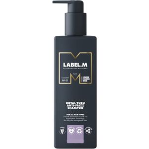Label.M Royal Yuzu Anti-Frizz Shampoo - 1000 ml - Normale shampoo vrouwen - Voor Alle haartypes