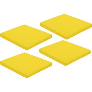 Stoelkussen - Waterbestendige Tuinkussens voor Binnen en Buiten - Zitkussen met Lint - Kussens voor Tuinstoel