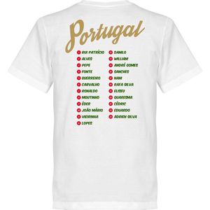 Portugal Campeoes Da Europa 2016 Selectie T-Shirt - 5XL