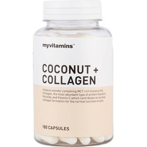 Kokos- en collageencapsules - 180Capsules