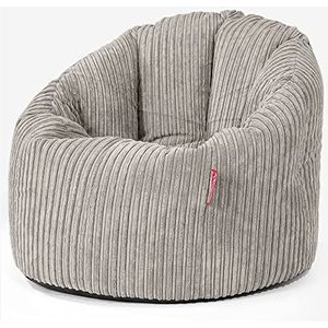 LOUNGE PUG, Omhelzing Zitzak Stoel, Fauteuil, RelaxStoel, Corduroy Mink