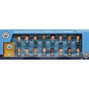 SoccerStarz - Man City Premier League Winnaars Team Pack 16 figuur (2021/22 versie)