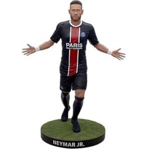 SoccerStarz Football's Finest - Officieel gelicenseerde Paris Saint-Germain voetbalclub Neymar Jr, 60 cm zeer gedetailleerde hars, luxe verzamelbaar voetbalstandbeeld