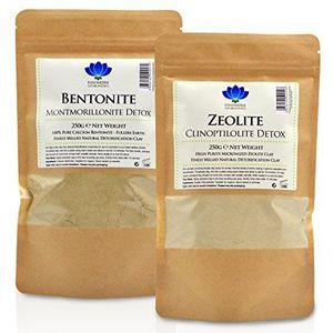 Healing Clay - Detox Kit No. 1 - Bentoniet 250g - Zeoliet 250g