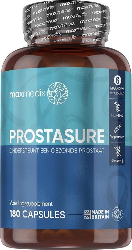 WeightWorld - Prostasure - Supplement - 180 Capsules - Natuurlijke Ingrediënten
