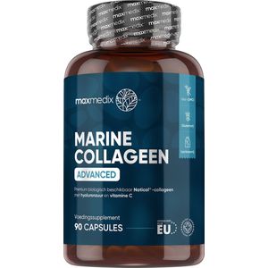 Collageen Supplement - 1200 mg Viscollageen - 120 Capsules - Hyaluronzuur - Vitamine C - Zink