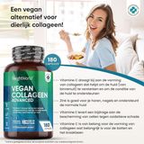 WeightWorld Vegan Collageen Advanced - Natuurlijke stimulans voor de aanmaak van collageen - 180 capsules